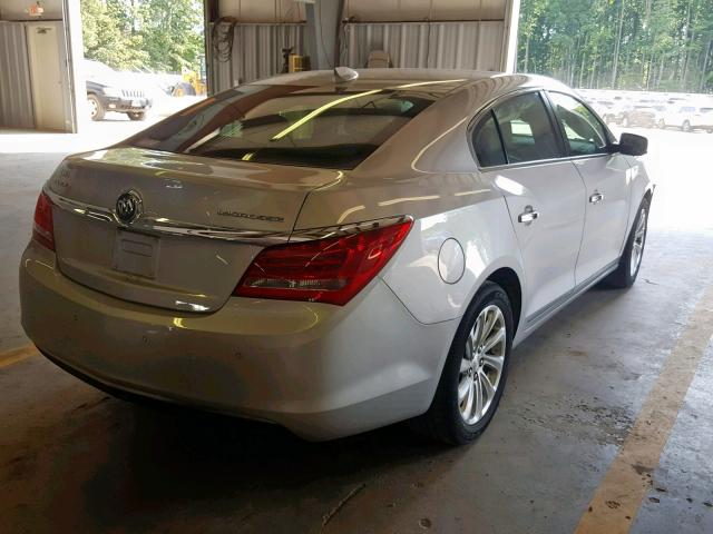 1G4GB5GR9FF232513 - 2015 BUICK LACROSSE SILVER photo 4