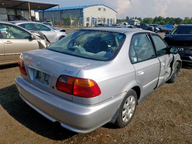 2HGEJ6614XH584237 - 1999 HONDA CIVIC BASE GRAY photo 4