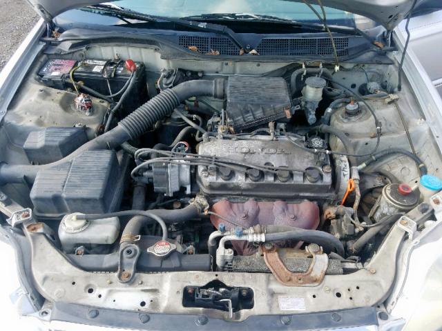 2HGEJ6614XH584237 - 1999 HONDA CIVIC BASE GRAY photo 7