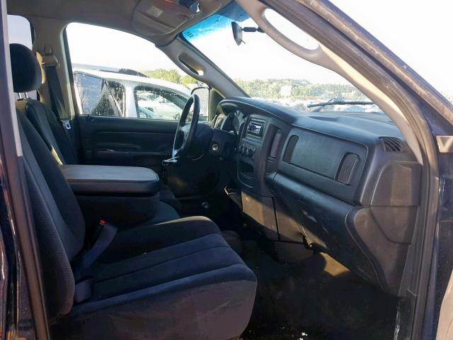 3D7KU28663G709524 - 2003 DODGE RAM 2500 S Կապույտ լուսանկար 5