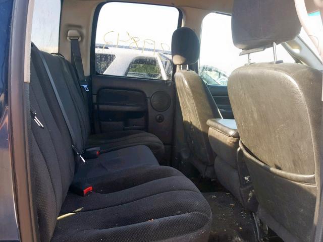 3D7KU28663G709524 - 2003 DODGE RAM 2500 S Կապույտ լուսանկար 6