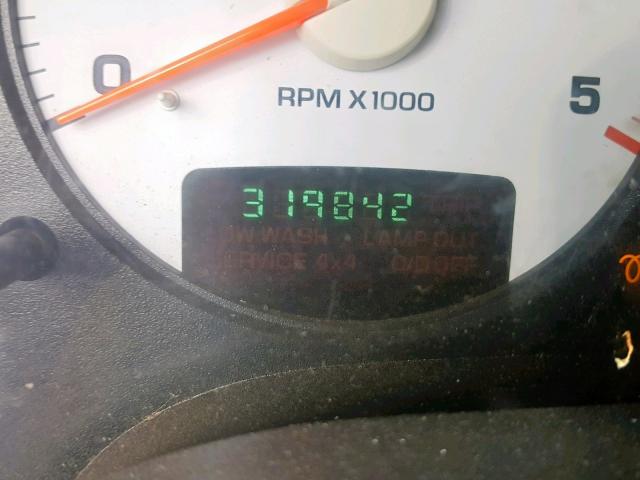 3D7KU28663G709524 - 2003 DODGE RAM 2500 S Կապույտ լուսանկար 8