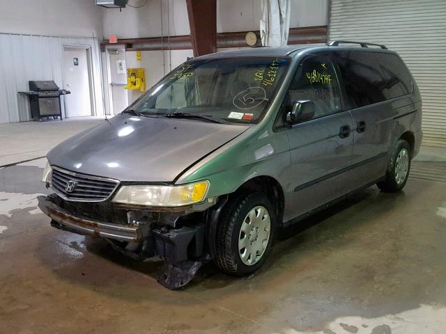 2HKRL18581H577951 - 2001 HONDA ODYSSEY LX GRAY photo 2