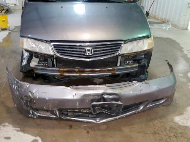 2HKRL18581H577951 - 2001 HONDA ODYSSEY LX GRAY photo 9