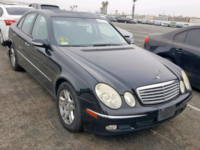 WDBUF65J54A501663 - 2004 MERCEDES-BENZ E 320 BLACK photo 1