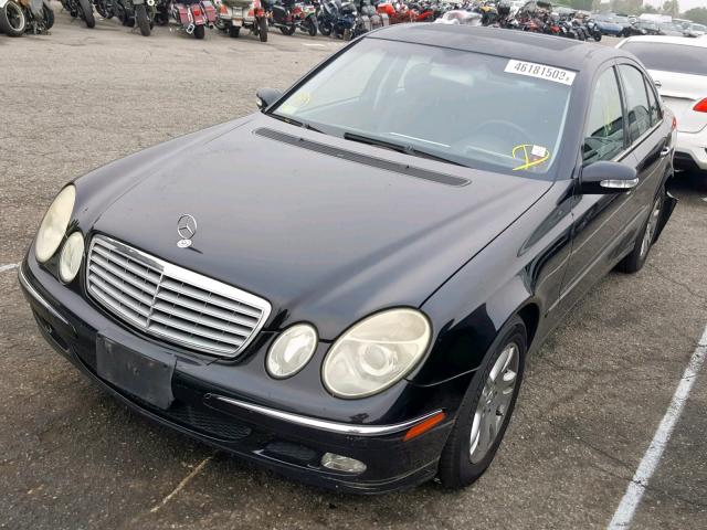 WDBUF65J54A501663 - 2004 MERCEDES-BENZ E 320 BLACK photo 2