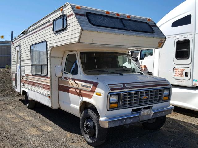 1FDKE30L3EHA90738 - 1984 EL DORADO ECONOLINE BEIGE photo 1