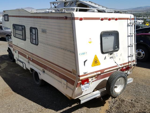 1FDKE30L3EHA90738 - 1984 EL DORADO ECONOLINE BEIGE photo 3