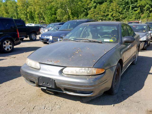 1G3NL52F73C299856 - 2003 OLDSMOBILE ALERO GL GRAY photo 2