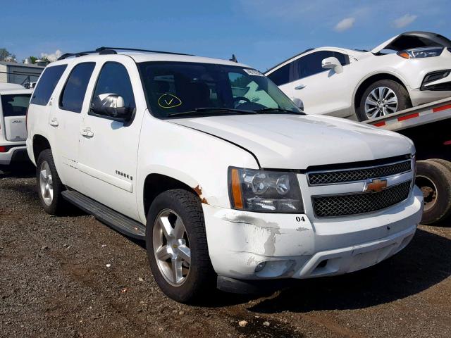 1GNFK13047J336221 - 2007 CHEVROLET TAHOE K150 WHITE photo 1