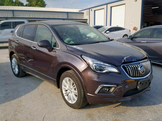 LRBFXBSA4JD009946 - 2018 BUICK ENVISION P PURPLE photo 1