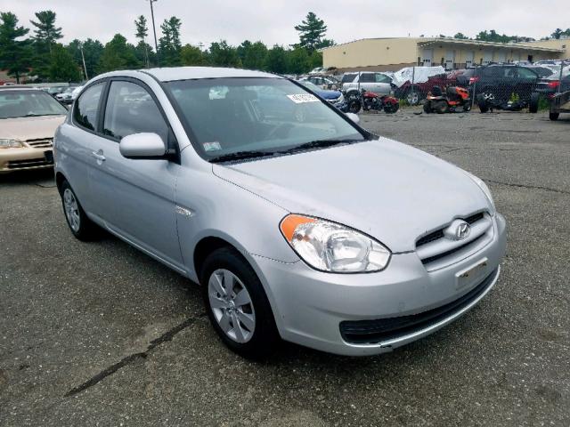 KMHCM3AC3BU187463 - 2011 HYUNDAI ACCENT GL SILVER photo 1