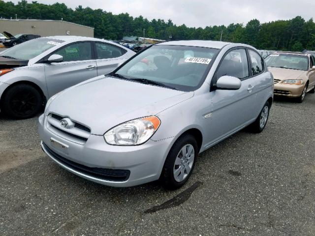 KMHCM3AC3BU187463 - 2011 HYUNDAI ACCENT GL SILVER photo 2