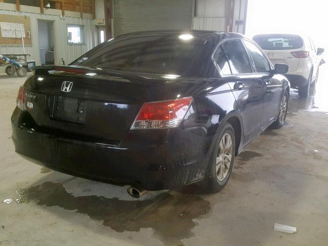 1HGCP2E40AA027759 - 2010 HONDA ACCORD LXP BLACK photo 4