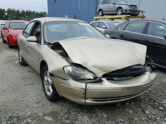 1FAFP5521YG175377 - 2000 FORD TAURUS SES TAN photo 1