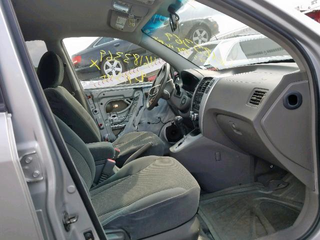 KM8JN72D47U594928 - 2007 HYUNDAI TUCSON SE SILVER photo 5