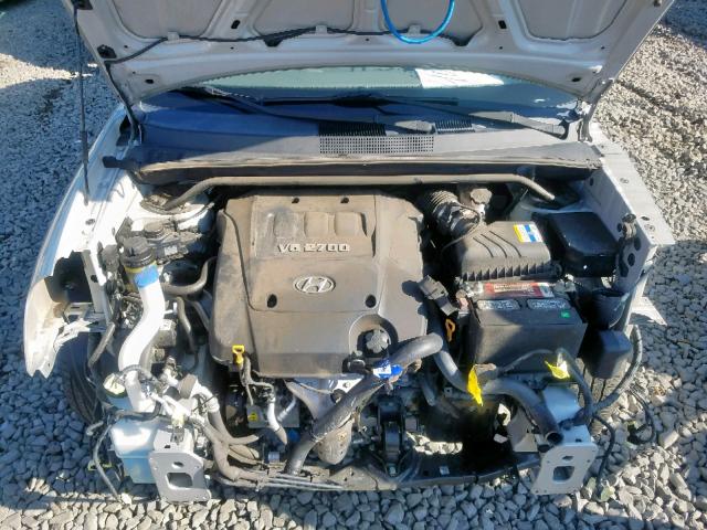 KM8JN72D47U594928 - 2007 HYUNDAI TUCSON SE SILVER photo 7