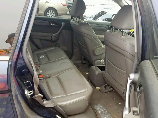 JHLRE48788C051034 - 2008 HONDA CR-V EXL BLUE photo 6