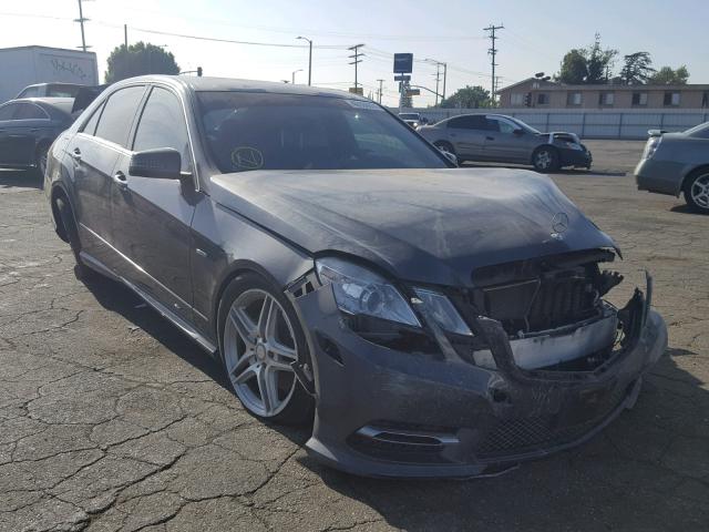 WDDHF5KB6CA533018 - 2012 MERCEDES-BENZ E 350 CHARCOAL photo 1