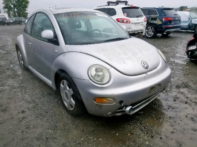 3VWCD21C0YM482609 - 2000 VOLKSWAGEN NEW BEETLE ვერცხლისფერი ფოტო 1