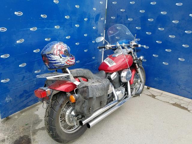 JH2RC44503M710824 - 2003 HONDA VT750 DCB RED photo 4