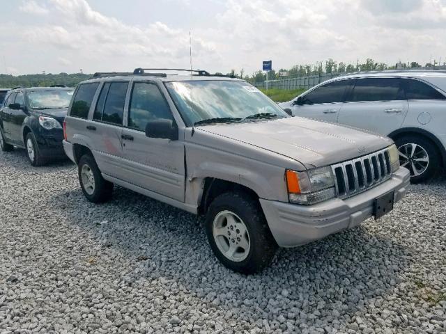 1J4GZ48S2WC343069 - 1998 JEEP GRAND CHER GRAY photo 1