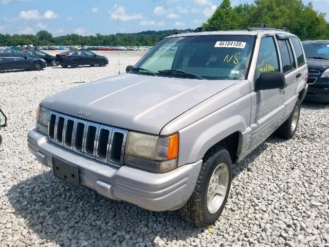 1J4GZ48S2WC343069 - 1998 JEEP GRAND CHER GRAY photo 9