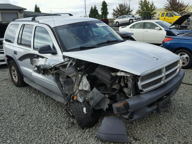 1D4HS38NX3F604058 - 2003 DODGE DURANGO SP SILVER photo 1