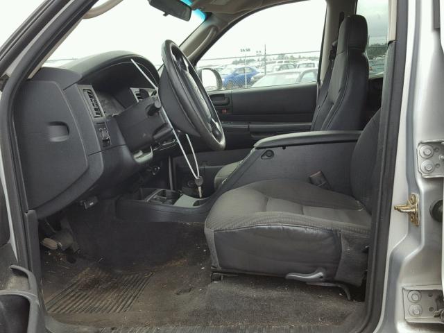 1D4HS38NX3F604058 - 2003 DODGE DURANGO SP SILVER photo 5