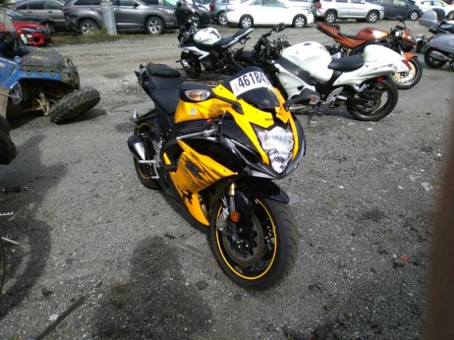 JS1GR7MA5C2101666 - 2012 SUZUKI GSX750 YELLOW photo 1