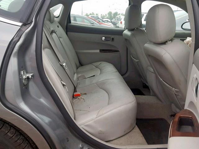 2G4WD582591201813 - 2009 BUICK LACROSSE C GRAY photo 6