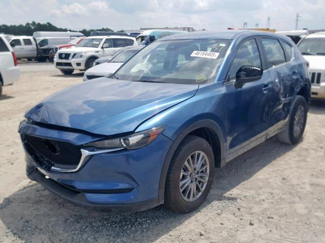 JM3KFABM4J1402863 - 2018 MAZDA CX-5 SPORT BLUE photo 2