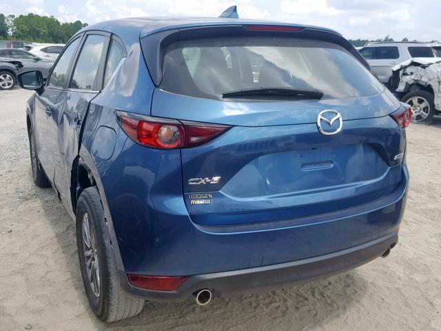 JM3KFABM4J1402863 - 2018 MAZDA CX-5 SPORT BLUE photo 3