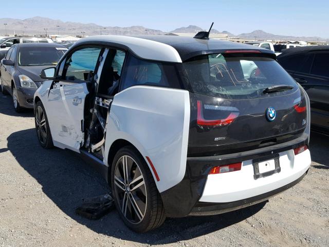 WBY1Z2C53FV555919 - 2015 BMW I3 BEV WHITE photo 3