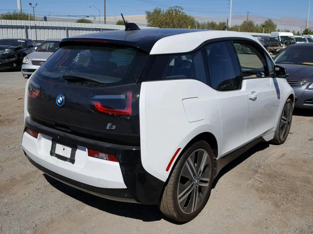 WBY1Z2C53FV555919 - 2015 BMW I3 BEV WHITE photo 4