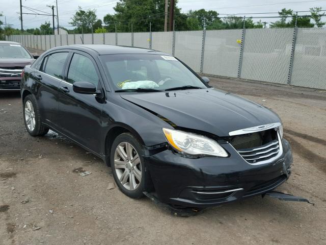 1C3CCBBB7CN175727 - 2012 CHRYSLER 200 TOURIN BLACK photo 1