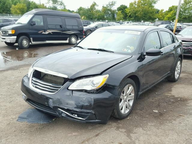 1C3CCBBB7CN175727 - 2012 CHRYSLER 200 TOURIN BLACK photo 2