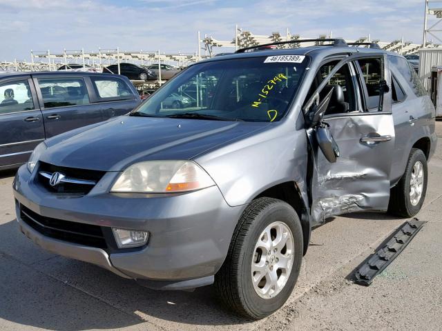 2HNYD18641H506184 - 2001 ACURA MDX TOURIN TEAL photo 2