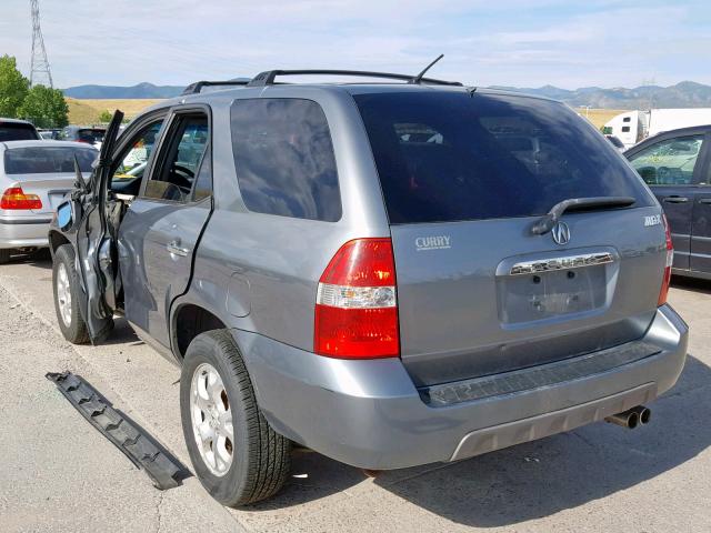 2HNYD18641H506184 - 2001 ACURA MDX TOURIN TEAL photo 3