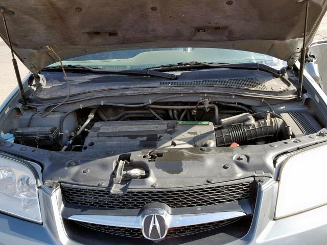 2HNYD18641H506184 - 2001 ACURA MDX TOURIN TEAL photo 7