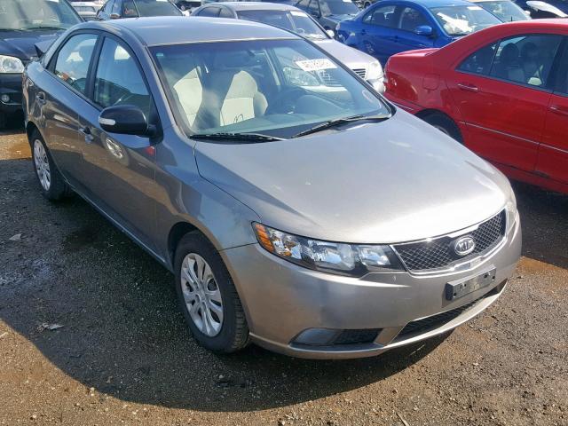 KNAFU4A2XA5855263 - 2010 KIA FORTE EX SILVER photo 1