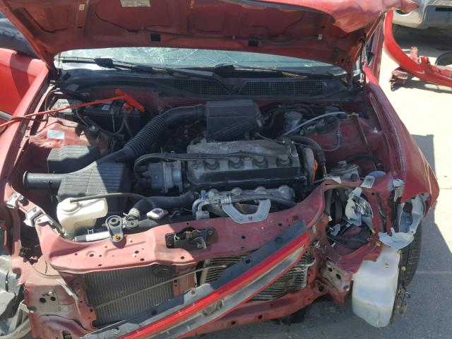 2HGEJ6348XH110628 - 1999 HONDA CIVIC DX RED photo 7