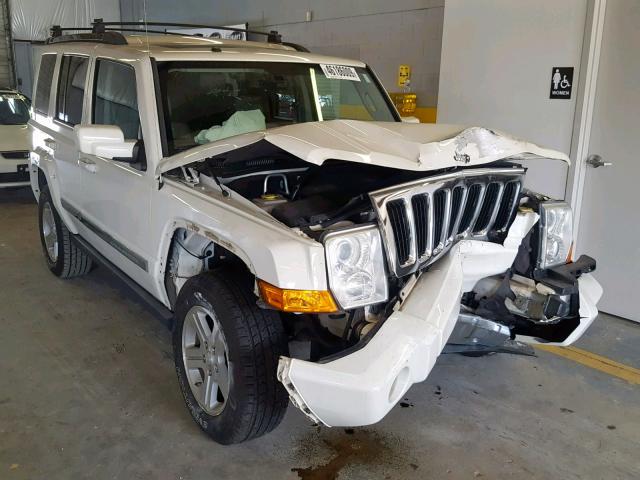 1J4RH5GT5AC114017 - 2010 JEEP COMMANDER თეთრი ფოტო 1