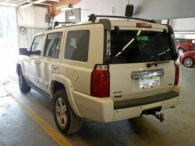 1J4RH5GT5AC114017 - 2010 JEEP COMMANDER თეთრი ფოტო 3
