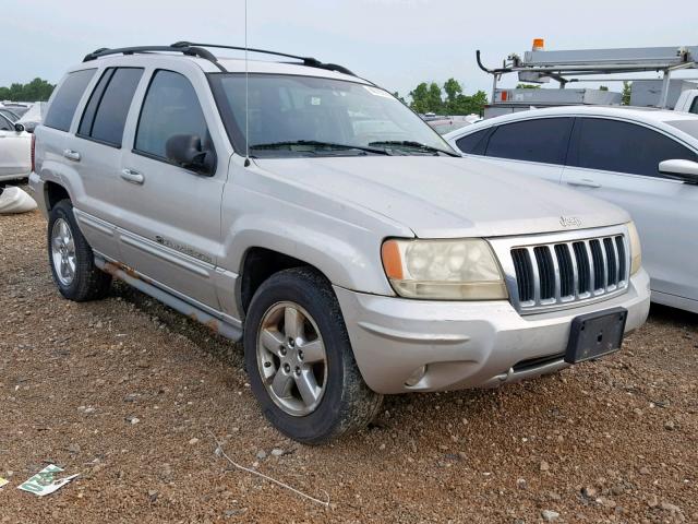 1J8GW68J74C398995 - 2004 JEEP GRAND CHER SILVER photo 1