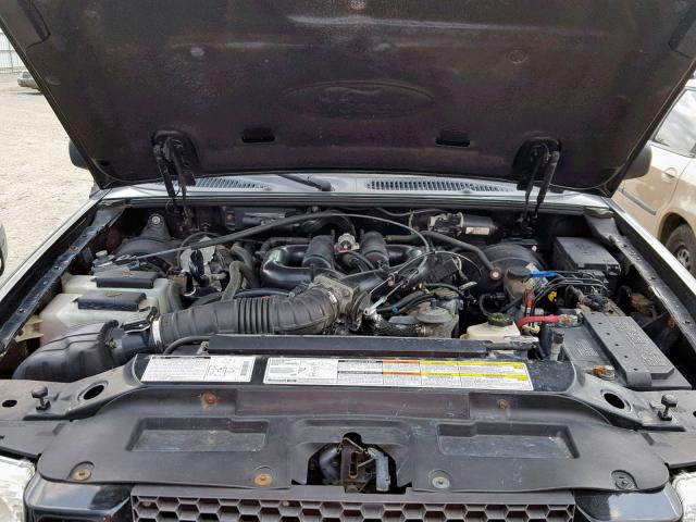 1FMZU67EX1UA25378 - 2001 FORD EXPLORER S BLACK photo 7