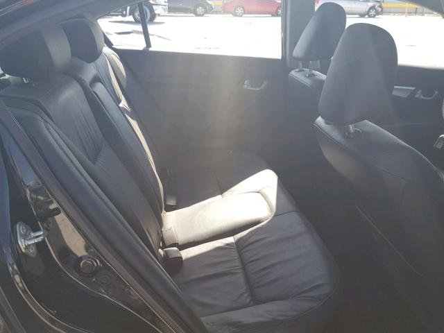 2HGFB2F92EH532344 - 2014 HONDA CIVIC EXL Սև լուսանկար 6
