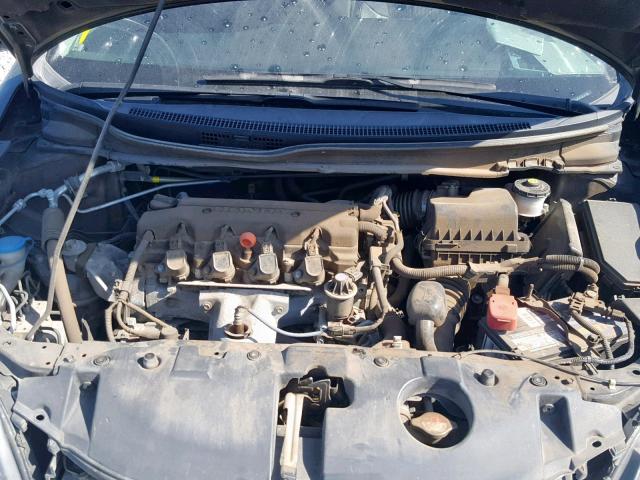 2HGFB2F92EH532344 - 2014 HONDA CIVIC EXL Սև լուսանկար 7