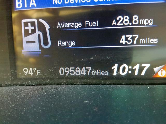 2HGFB2F92EH532344 - 2014 HONDA CIVIC EXL Սև լուսանկար 8