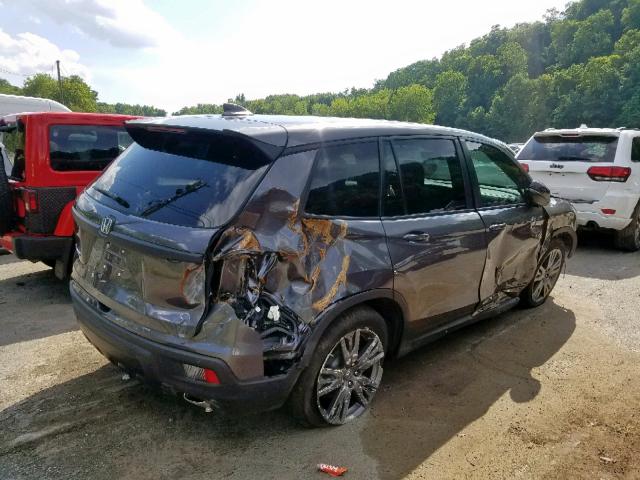 5FNYF7H57KB001063 - 2019 HONDA PASSPORT E 灰色 照片 4